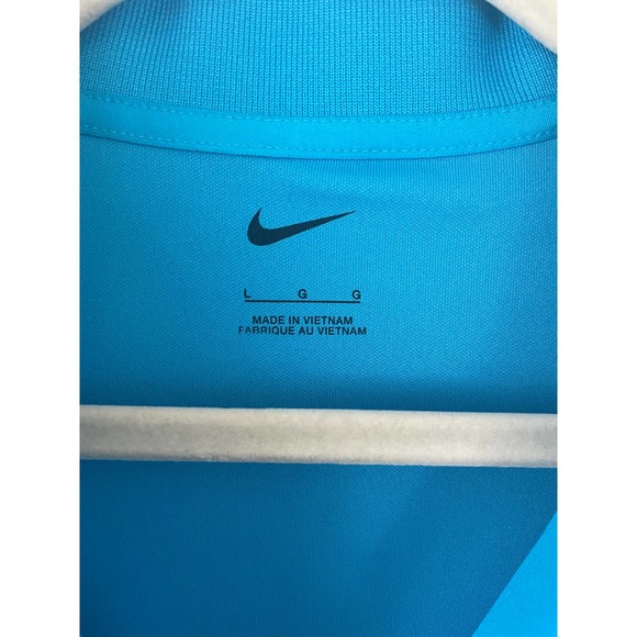 NWT Mens Nike ExxonMobil Bayton Olefins SSHE Team Large Uniform Polo Shirt - Picture 2 of 5